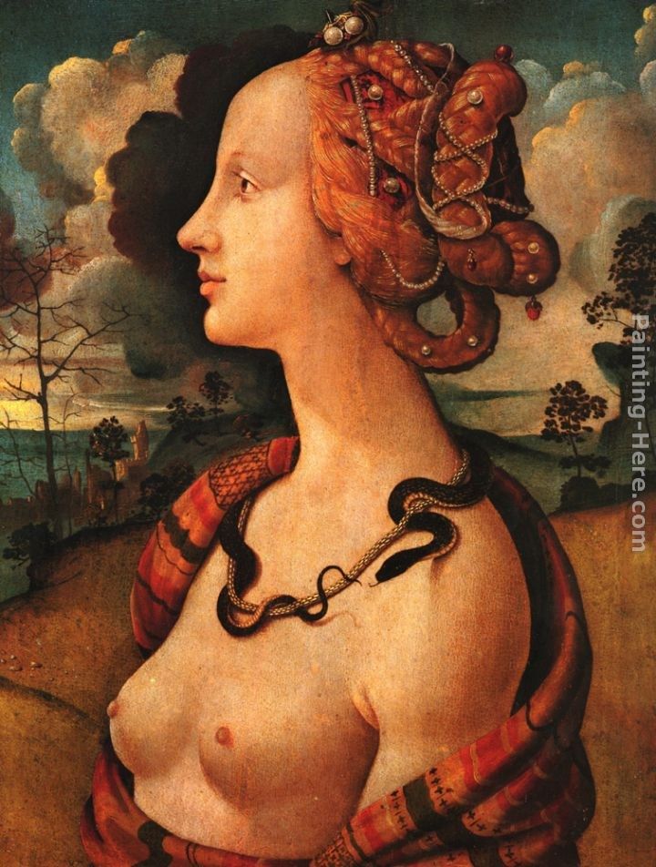 Piero di Cosimo Portrait of Simonetta Vespucci